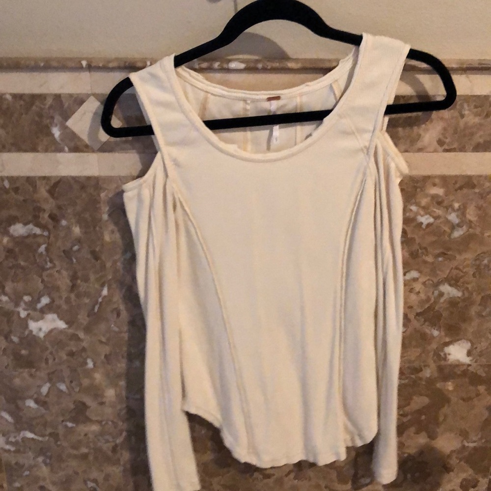 Free people open shoulder top